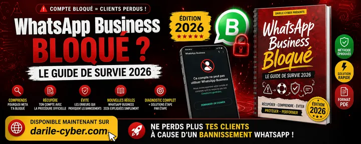 WhatsApp Business Bloqué — Guide de Survie 2026